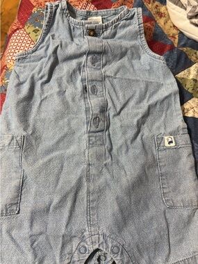 Light Blue Denim Baby One-Piece Bodysuit